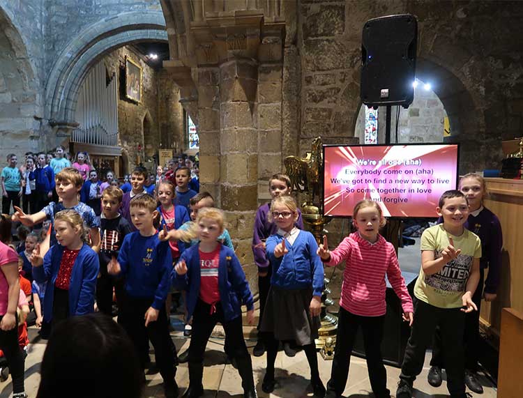 Frederick Nattrass Primary Academy brings the school and community together through singing