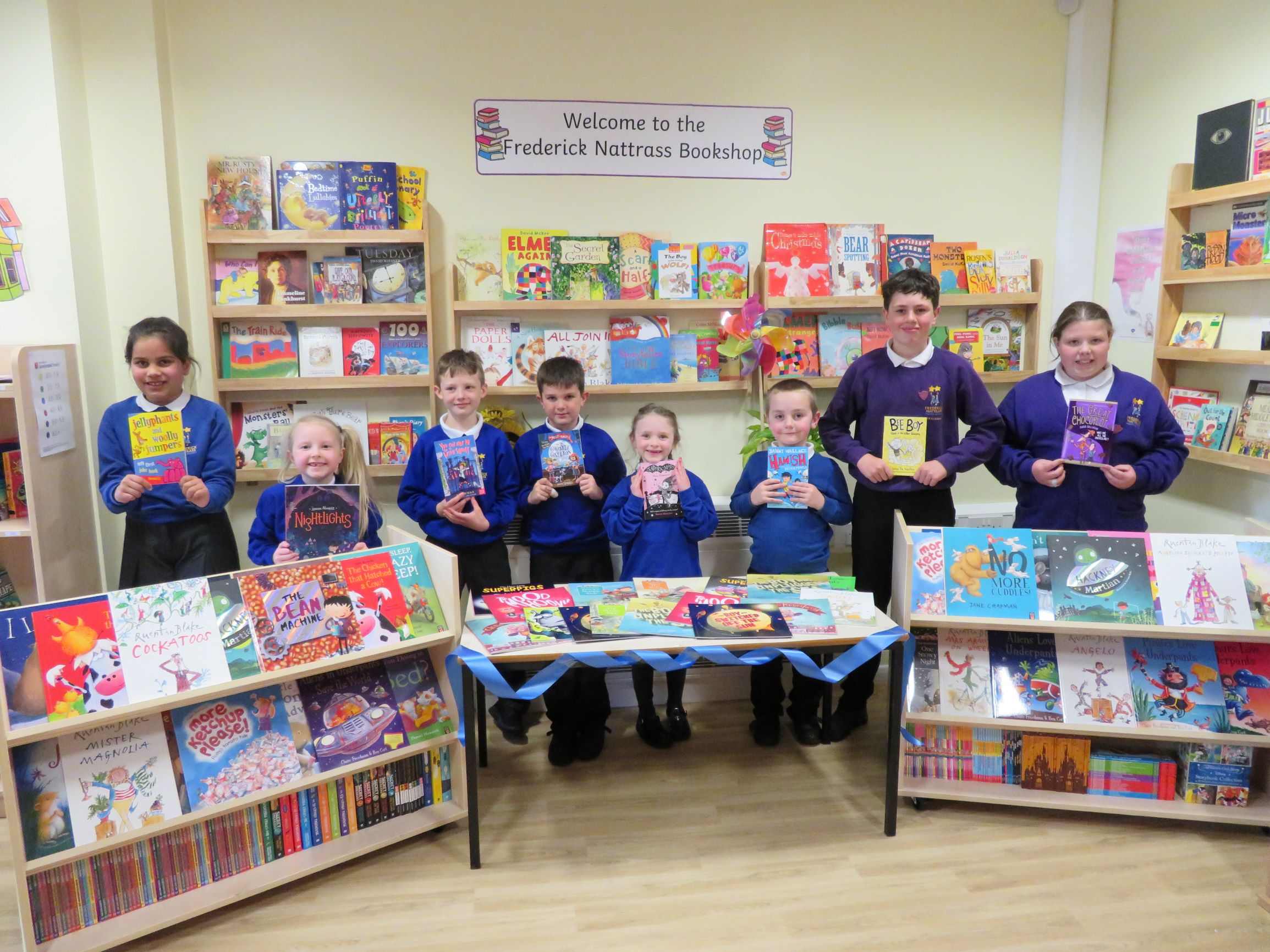 Frederick Nattrass Primary Academy opens its own bookshop
