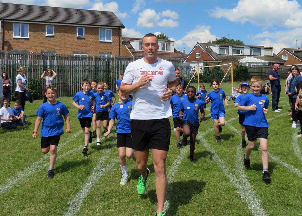 Teesside Tornado inspires Frederick Nattrass pupils to chase their dreams