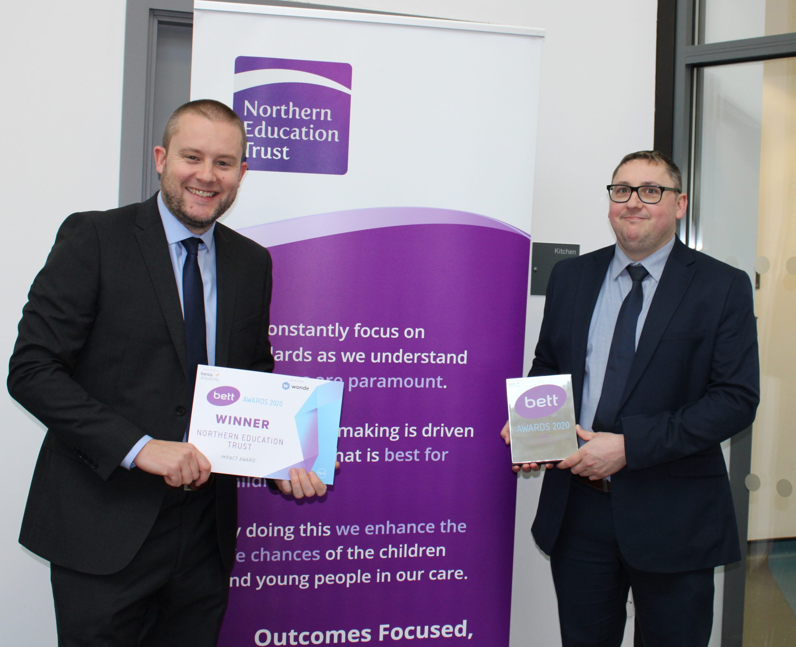 Northern Education Trust wins Bett award for impact in education