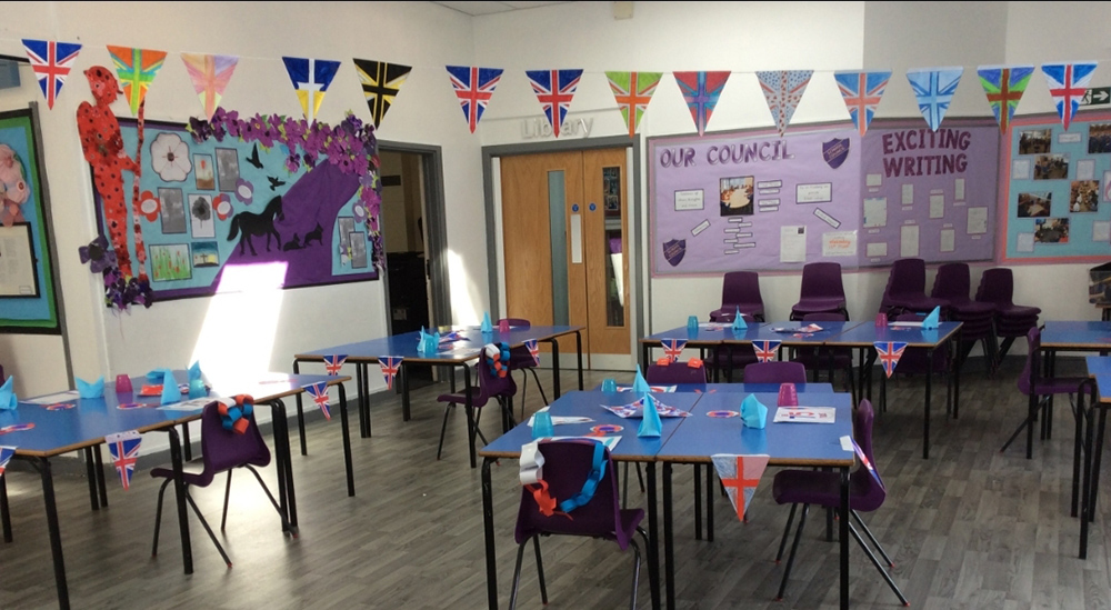 VE day celebrations at Northern Education Trust Norton Primary Academy