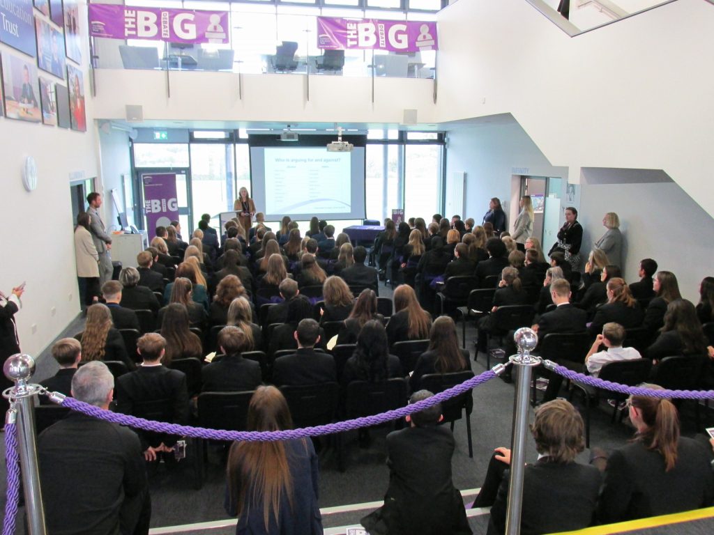 Northern Education Trust students take part in The Big Debate